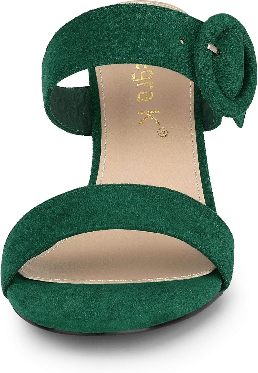 Women'S Opened Toe Buckle Stiletto Heels Slide Sandals