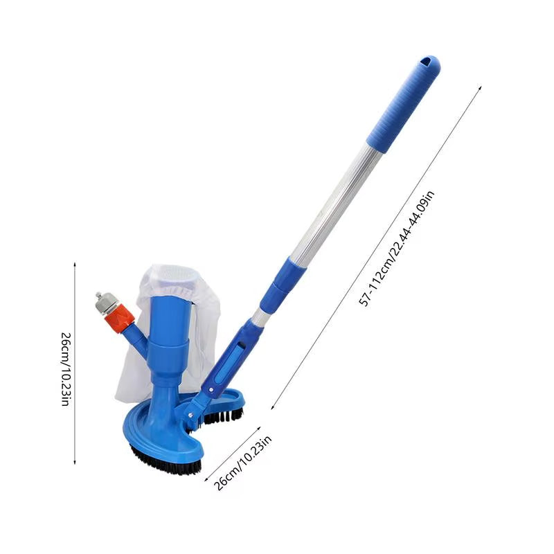 Cordless Pool Vacuums Cleaner Portable Handheld Pool Vacuums User-Friendly Swimming Pool Debris Quick Cleaning Pool Vacuum