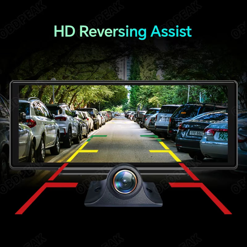 AHD 1080P Car Rear View Camera 170° Fisheye Golden Lens Full HD Night Vision Vehicle Reversing Front Cameras 360 for Dash Cam