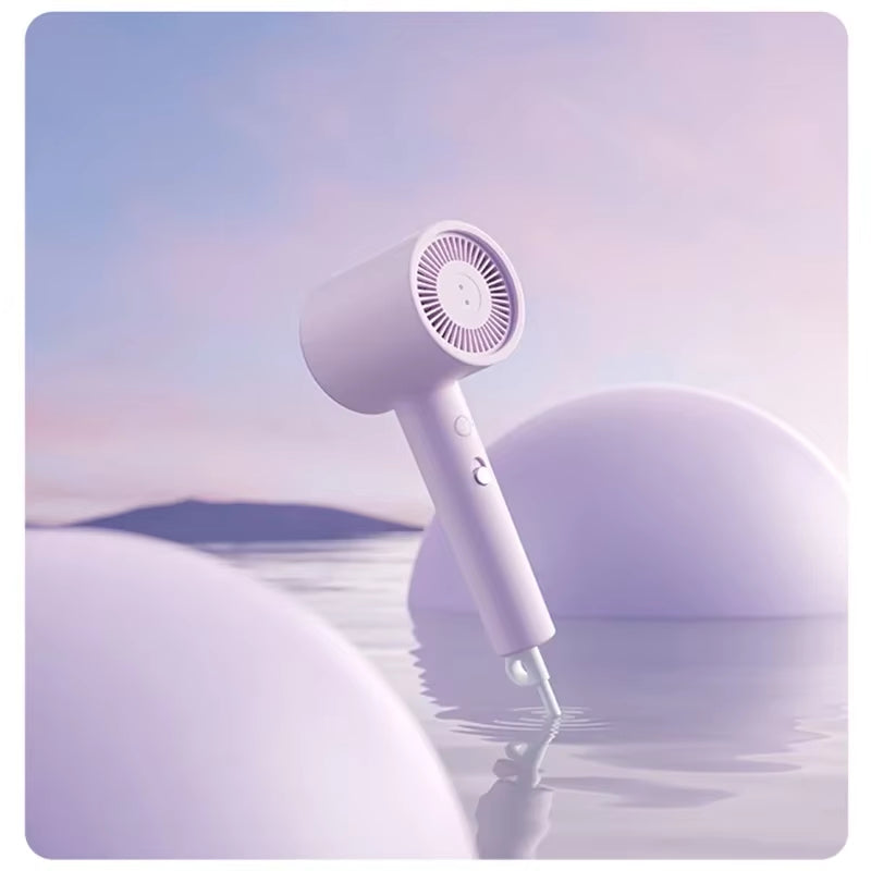 Hair Dryer H301- 220V Portable Professionnel Care Negative Ions Mini Travel Hairdryer Smart Overheating Protection
