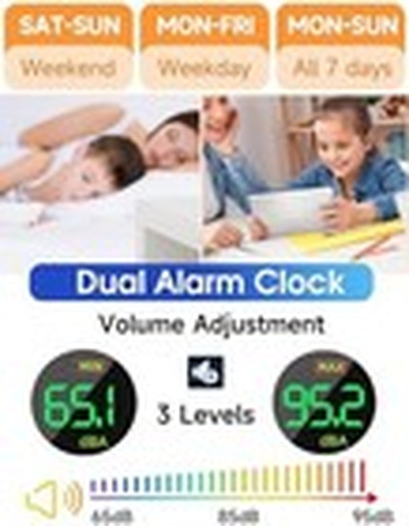 Extra Loud Alarm Clock for Heavy Sleepers